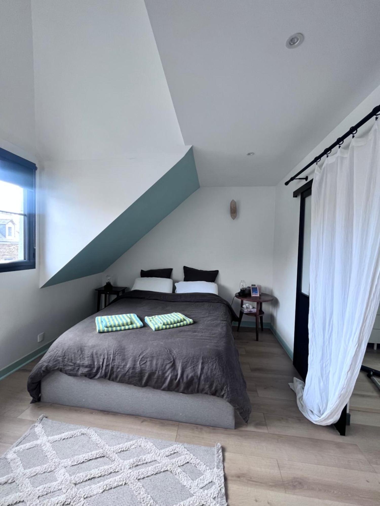 Sweet Leon - Grande Chambre Baignoire Vue Mer Le Conquet Luaran gambar