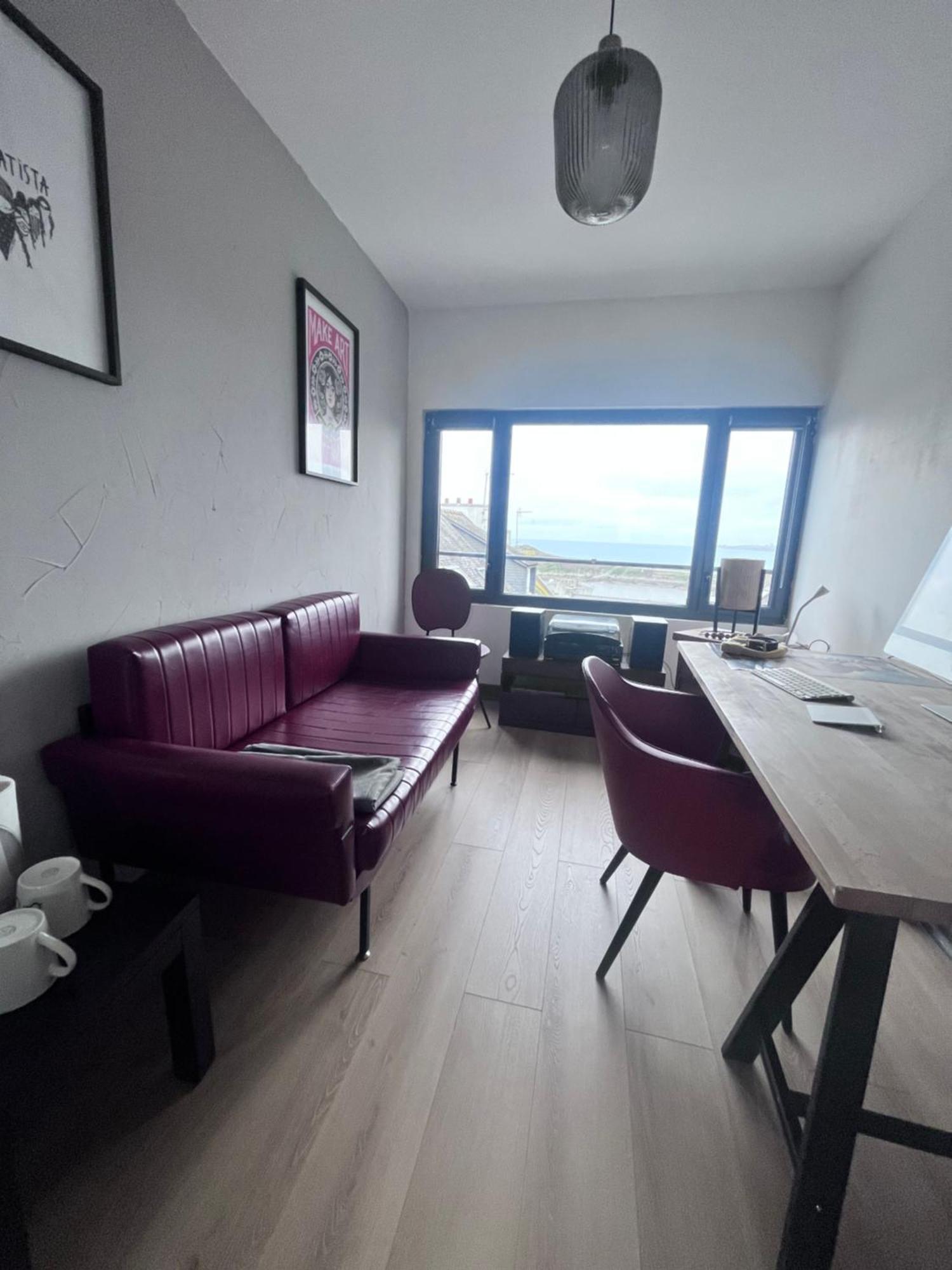 Sweet Leon - Grande Chambre Baignoire Vue Mer Le Conquet Luaran gambar